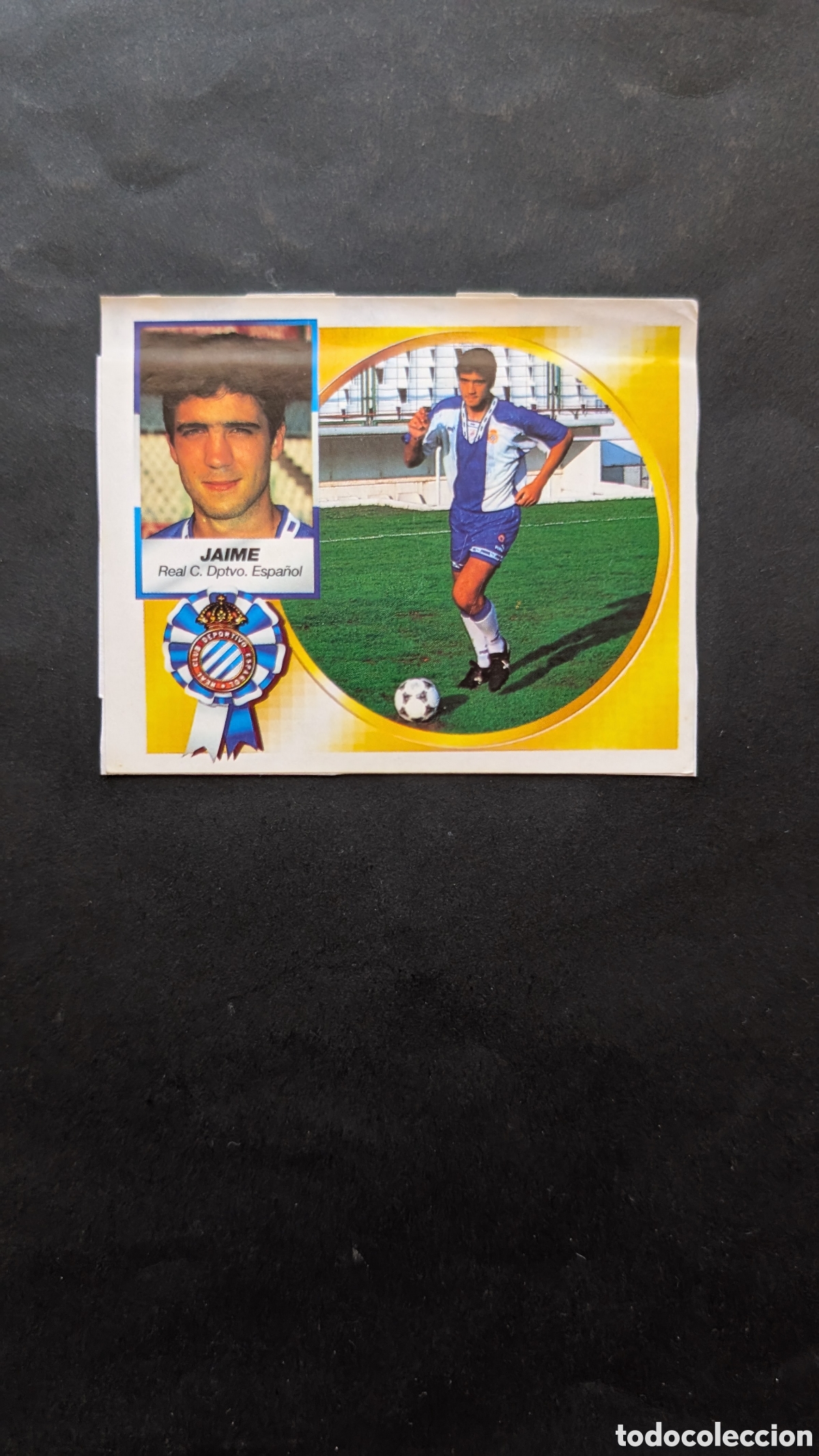 Cromos de f&uacute;tbol: JAIME ESPA&Ntilde;OL VERSION COLOCA LIGA ESTE 1994/95 94 95 RECORTADO