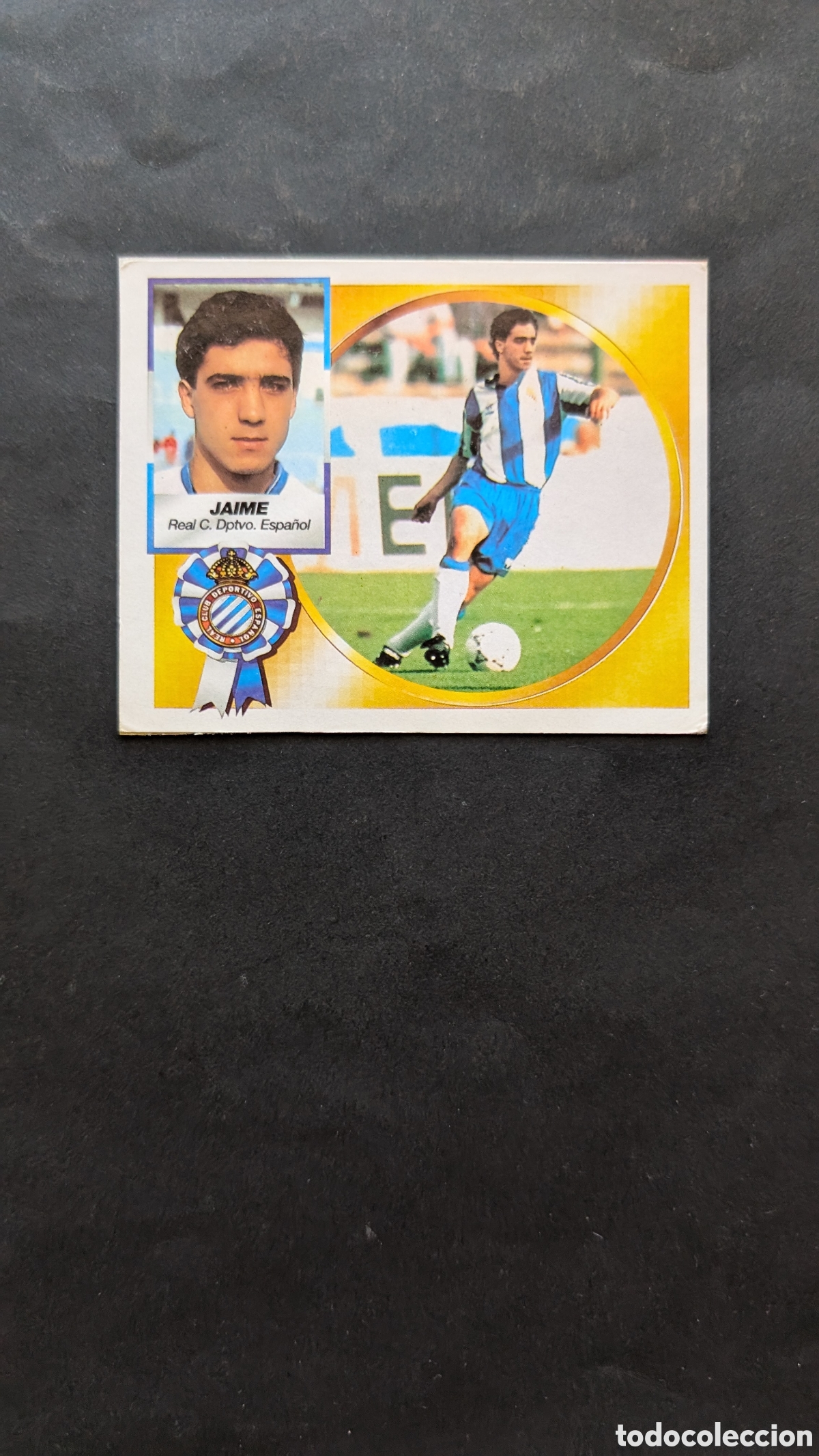 Cromos de f&uacute;tbol: JAIME ESPA&Ntilde;OL VERSION COLOCA LIGA ESTE 1994/95 94 95 RECORTADO