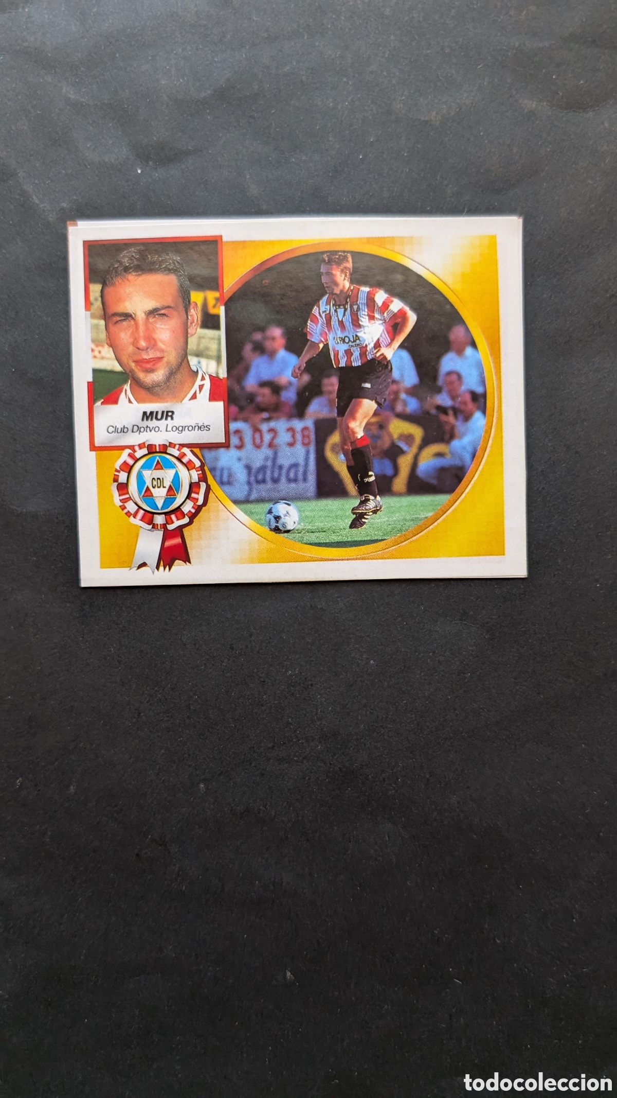 Cromos de f&uacute;tbol: MUR LOGRO&Ntilde;ES COLOCA LIGA ESTE 1994/95 94 95 RECORTADO