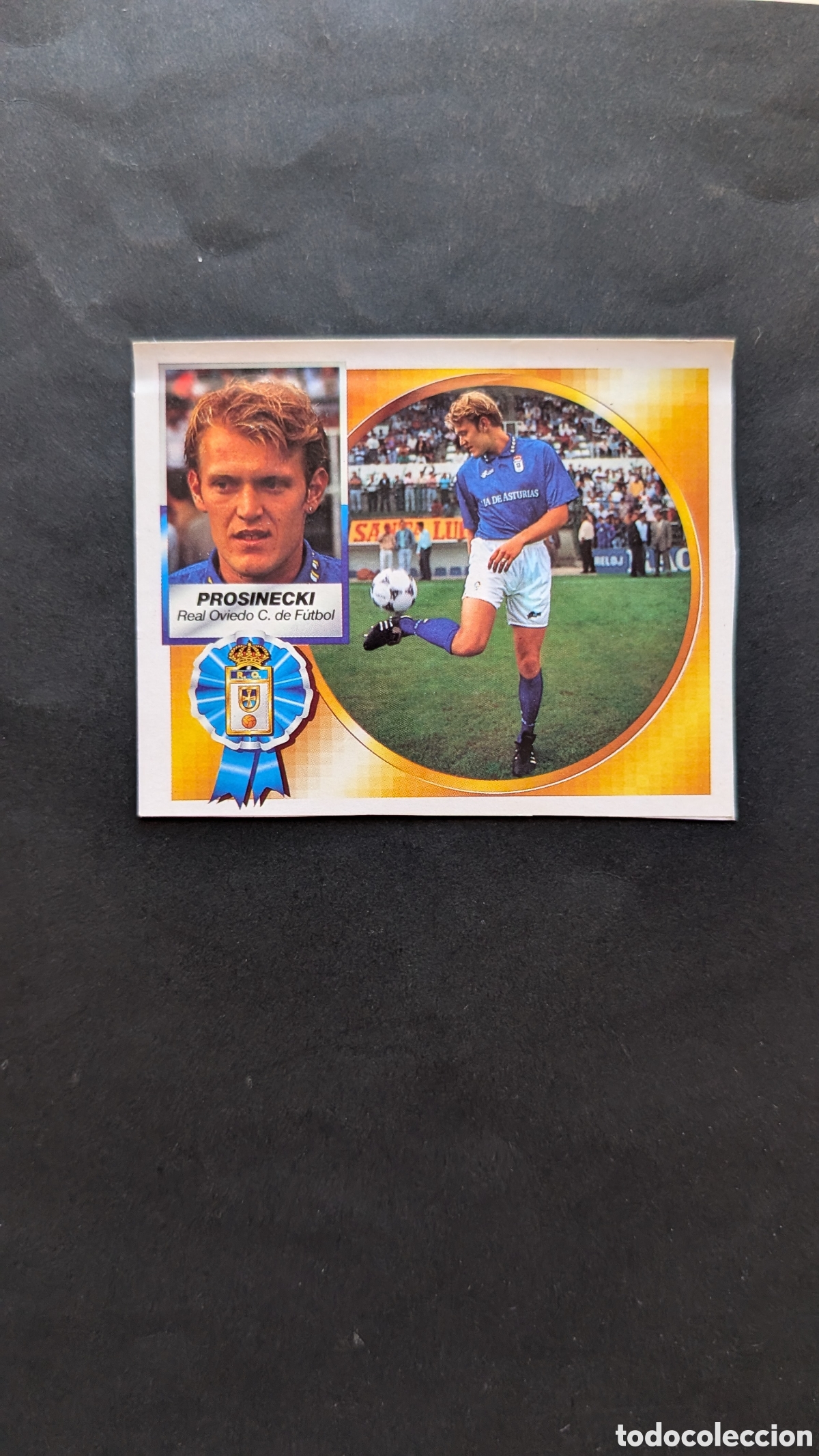 Cromos de f&uacute;tbol: PROSINECKI OVIEDO VERSION COLOCA LIGA ESTE 1994/95 94 95 RECORTADO