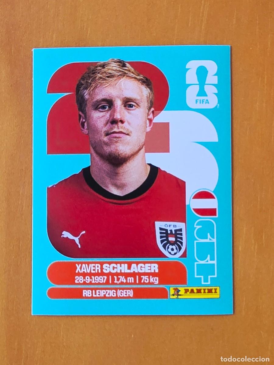 Cromos de f&uacute;tbol: AUT 10 Xaver Schlager, Austria, Panini FIFA World Cup Mundial 2026 Sticker