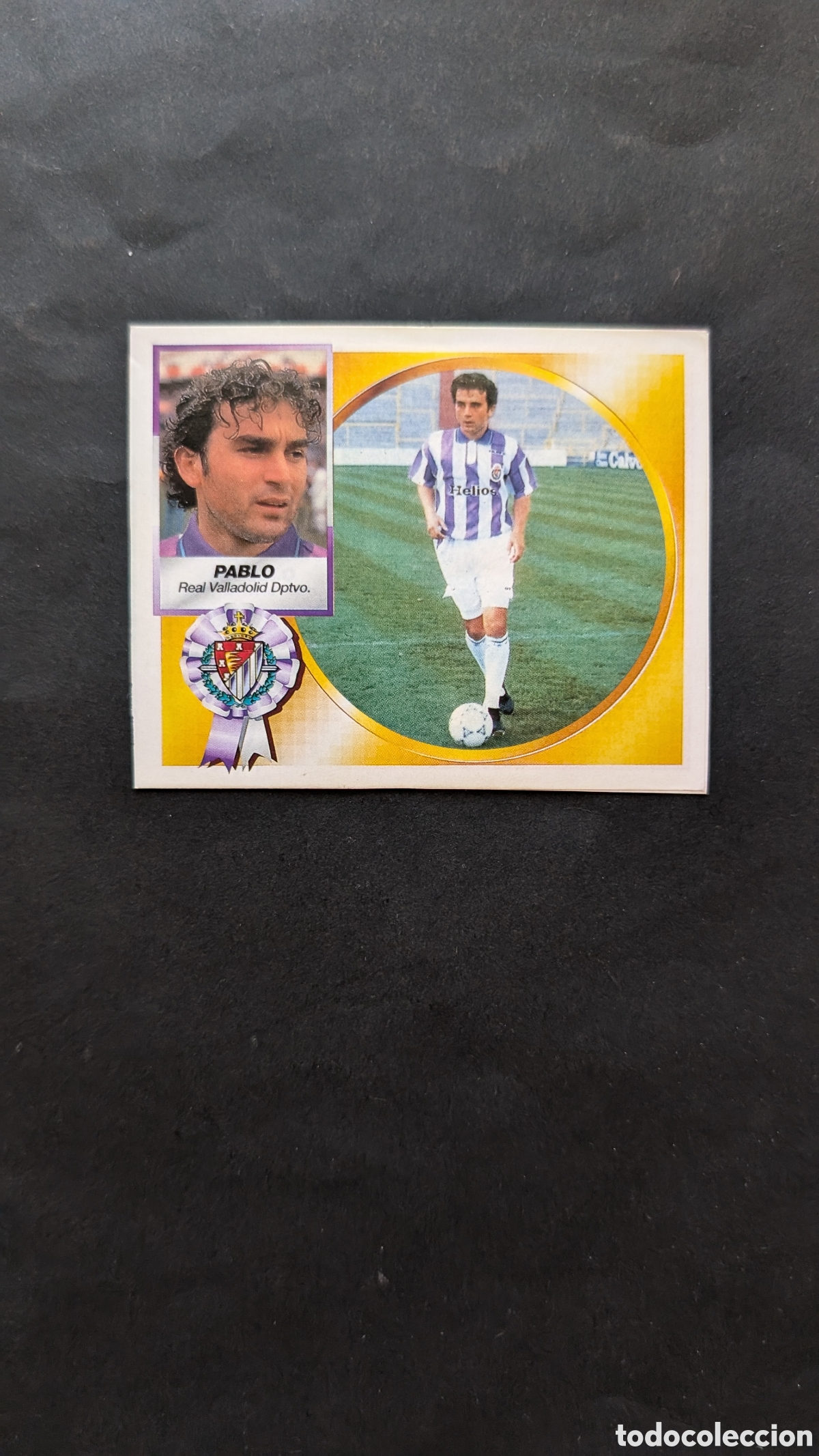Cromos de f&uacute;tbol: PABLO VALLADOLID VERSION COLOCA LIGA ESTE 1994/95 94 95 RECORTADO