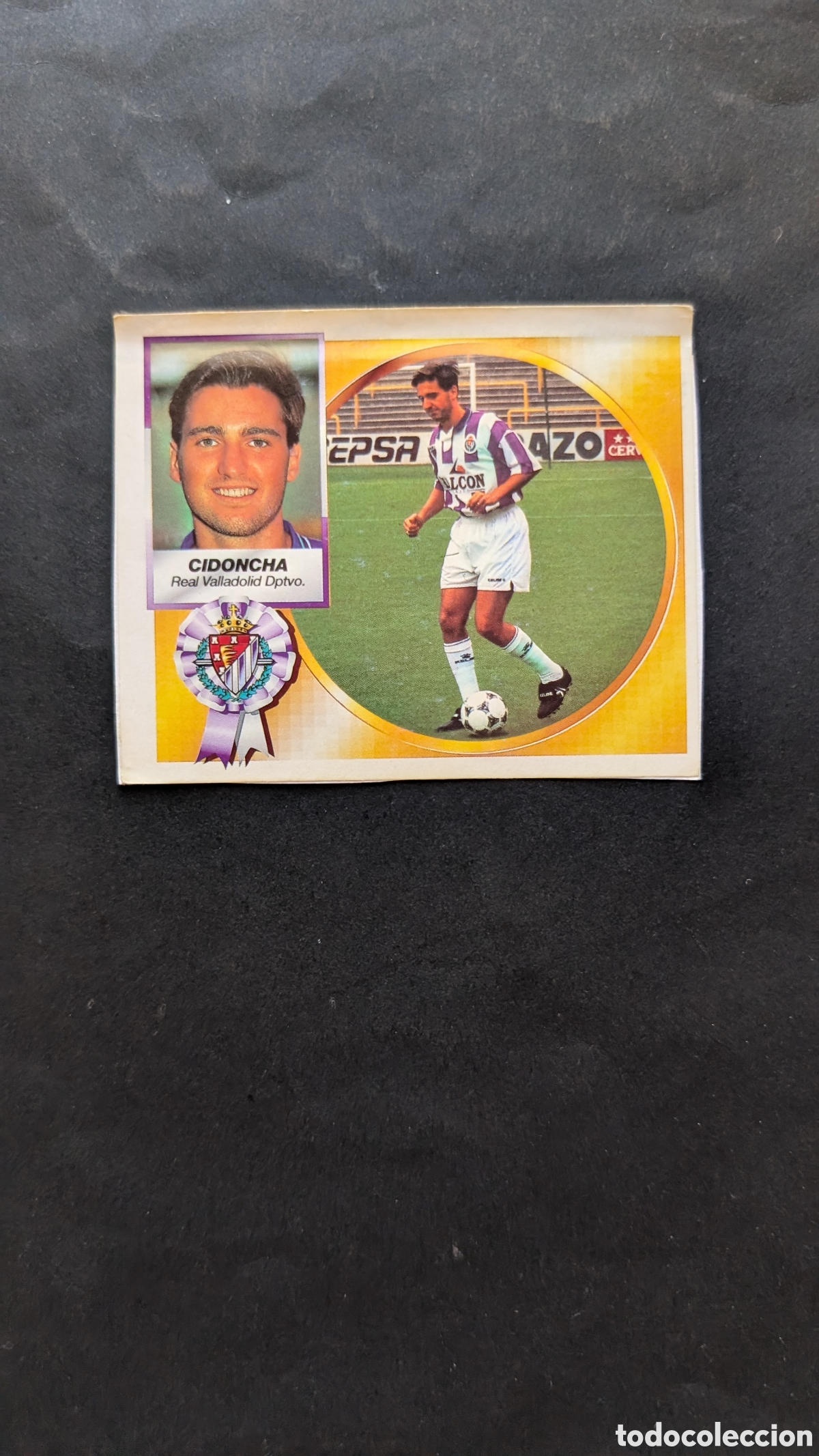 Cromos de f&uacute;tbol: CIDONCHA VALLADOLID VERSION COLOCA LIGA ESTE 1994/95 94 95 RECORTADO