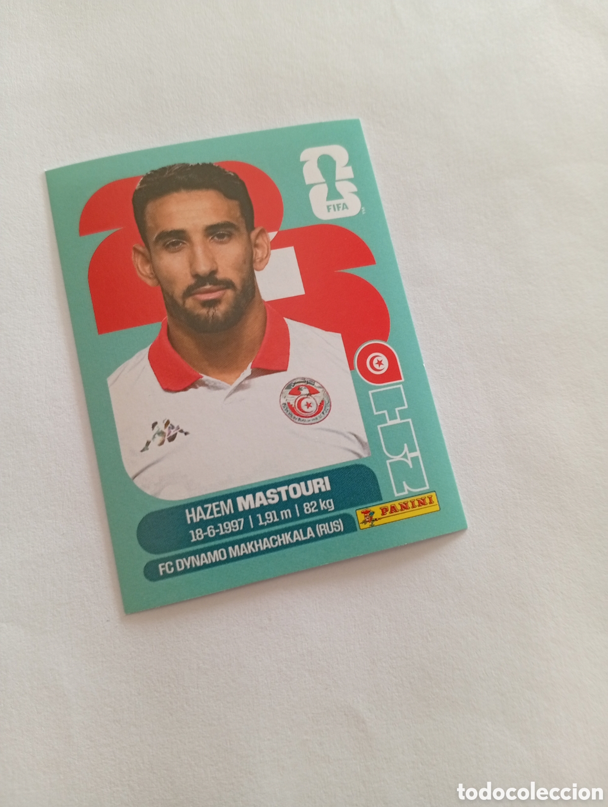 Cromos de f&uacute;tbol: TUN 17 World Cup 26 Panini