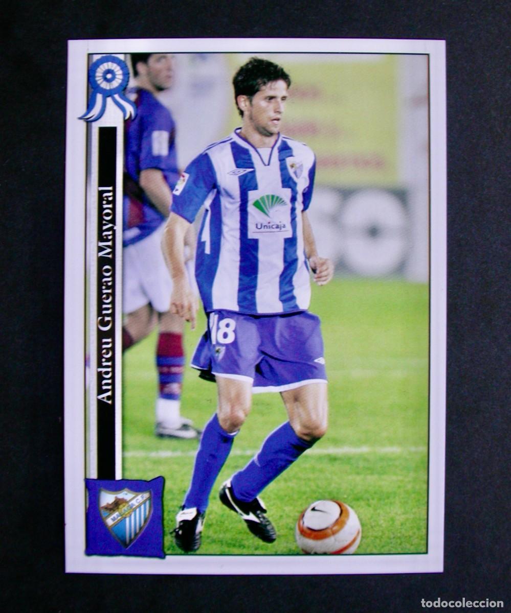 Fu&szlig;ball-Sticker: 963 ANDREU M&Aacute;LAGA B / FICHAS DE LA LIGA 2005 2006 05 06 / MUNDICROMO