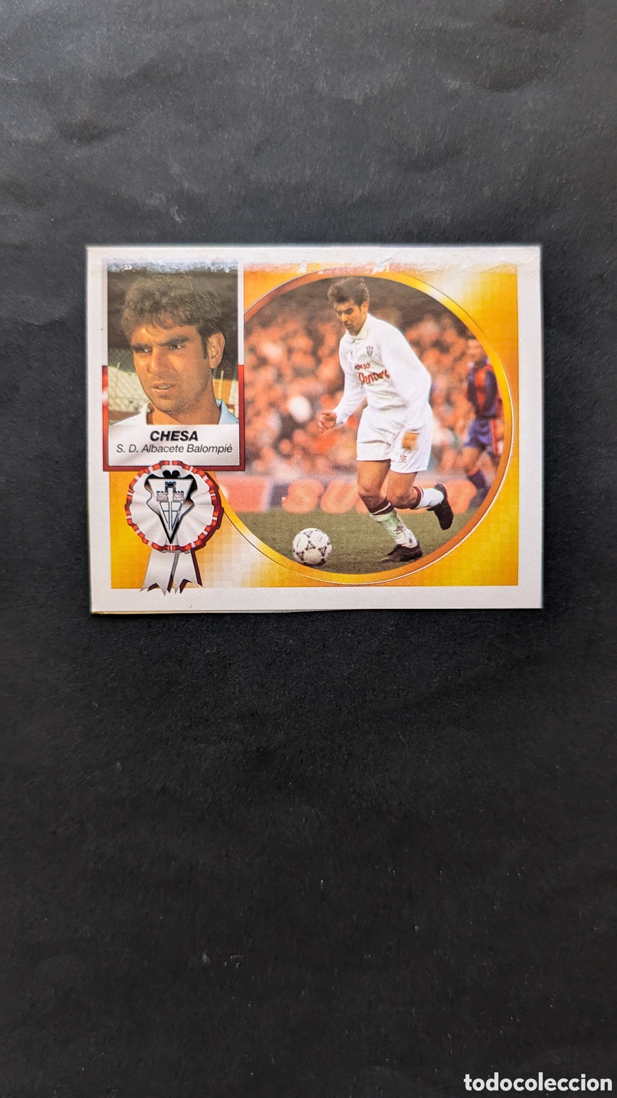 Fu&szlig;ball-Sticker: CHESA ALBACETE BAJA LIGA ESTE 1994/95 94 95 RECORTADO