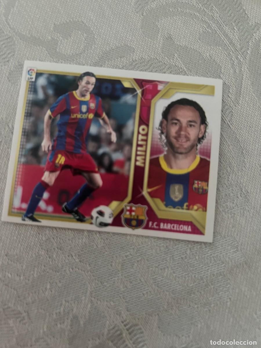 Fu&szlig;ball-Sticker: MILITO F. C. BARCELONA SIN PEGAR ALBUM ESTE LIGA 2011 - 2012
