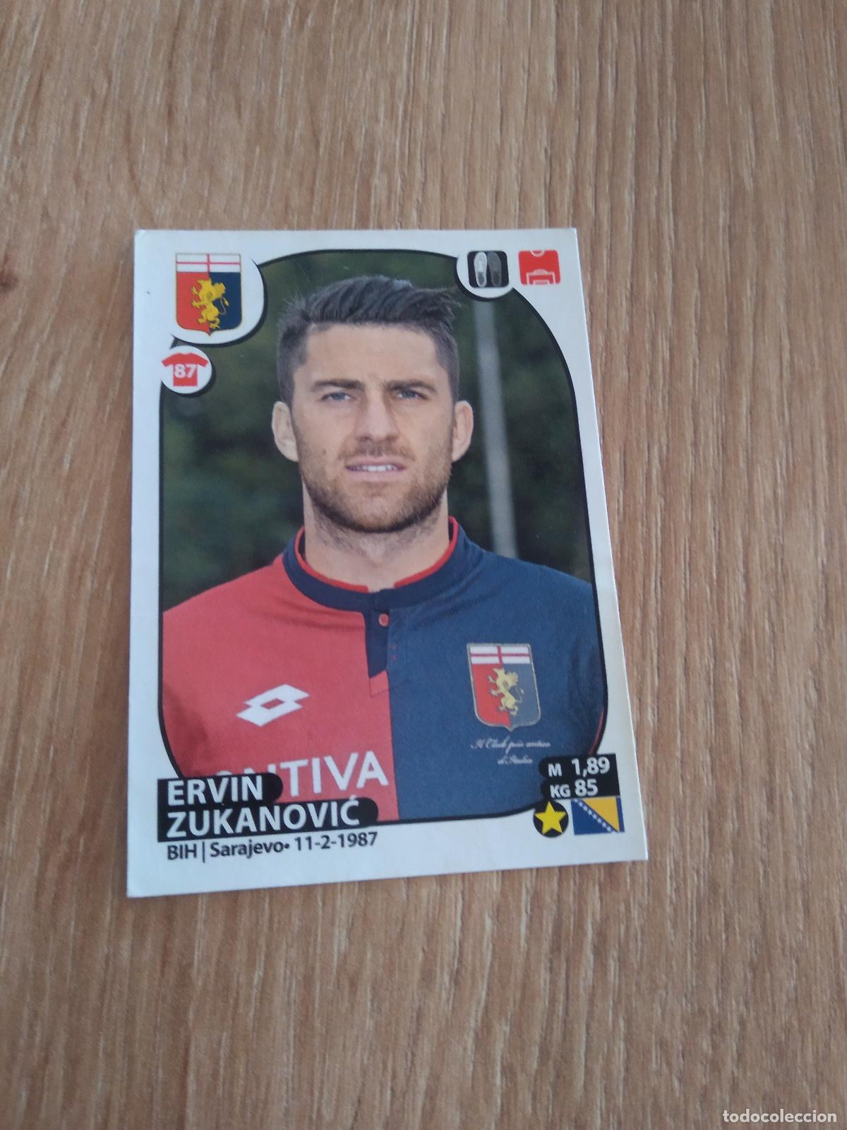 Cartes &agrave; collectionner de Football: 205 ERVIN ZUKANOVIC GENOA CROMO FUTBOL PANINI LIGA ITALIA 2017-2018 CALCIATORI 17-18