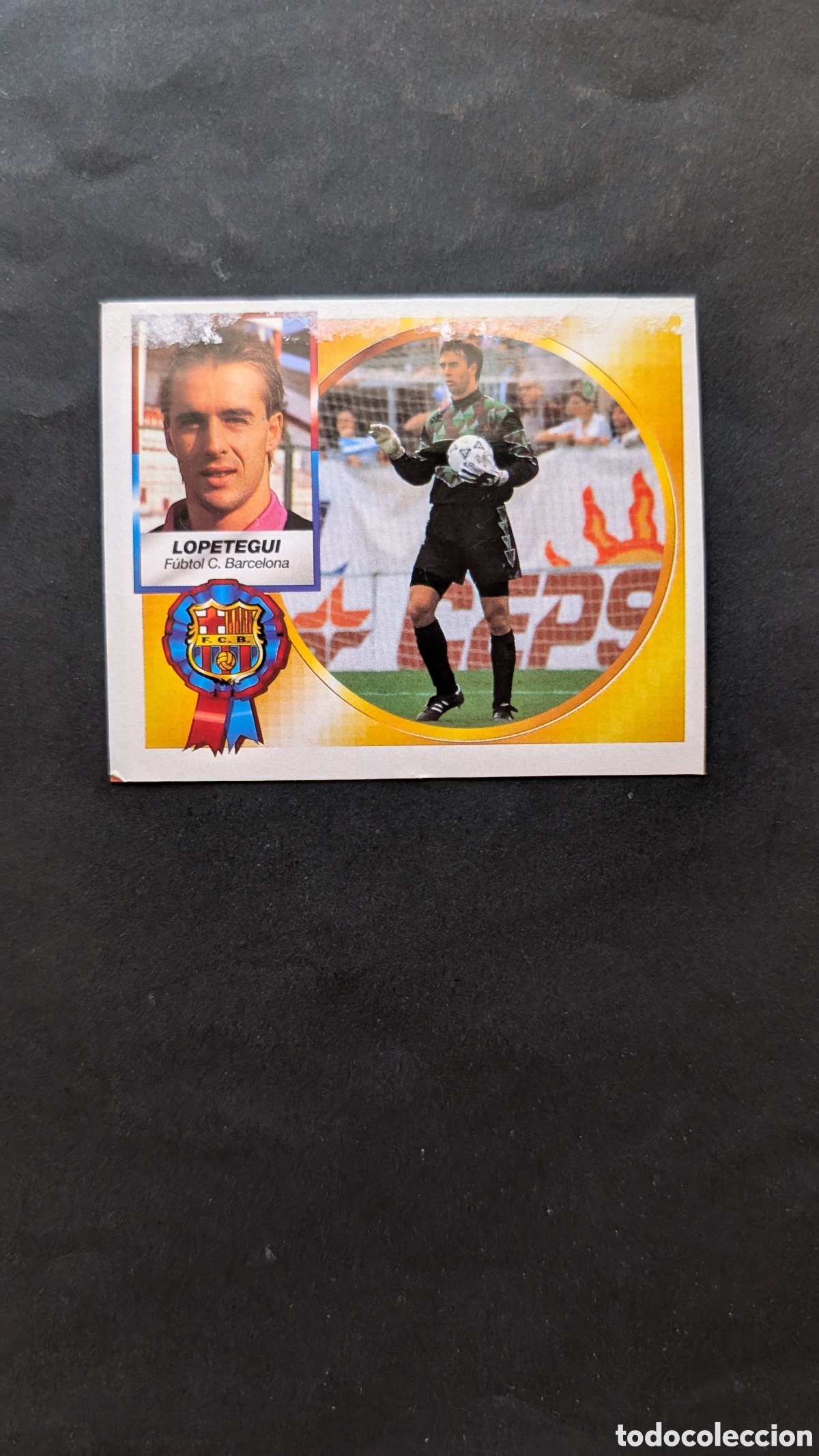 Cartes &agrave; collectionner de Football: LOPETEGUI BARCELONA VERSION LIGA ESTE 1994/95 94 95 RECORTADO