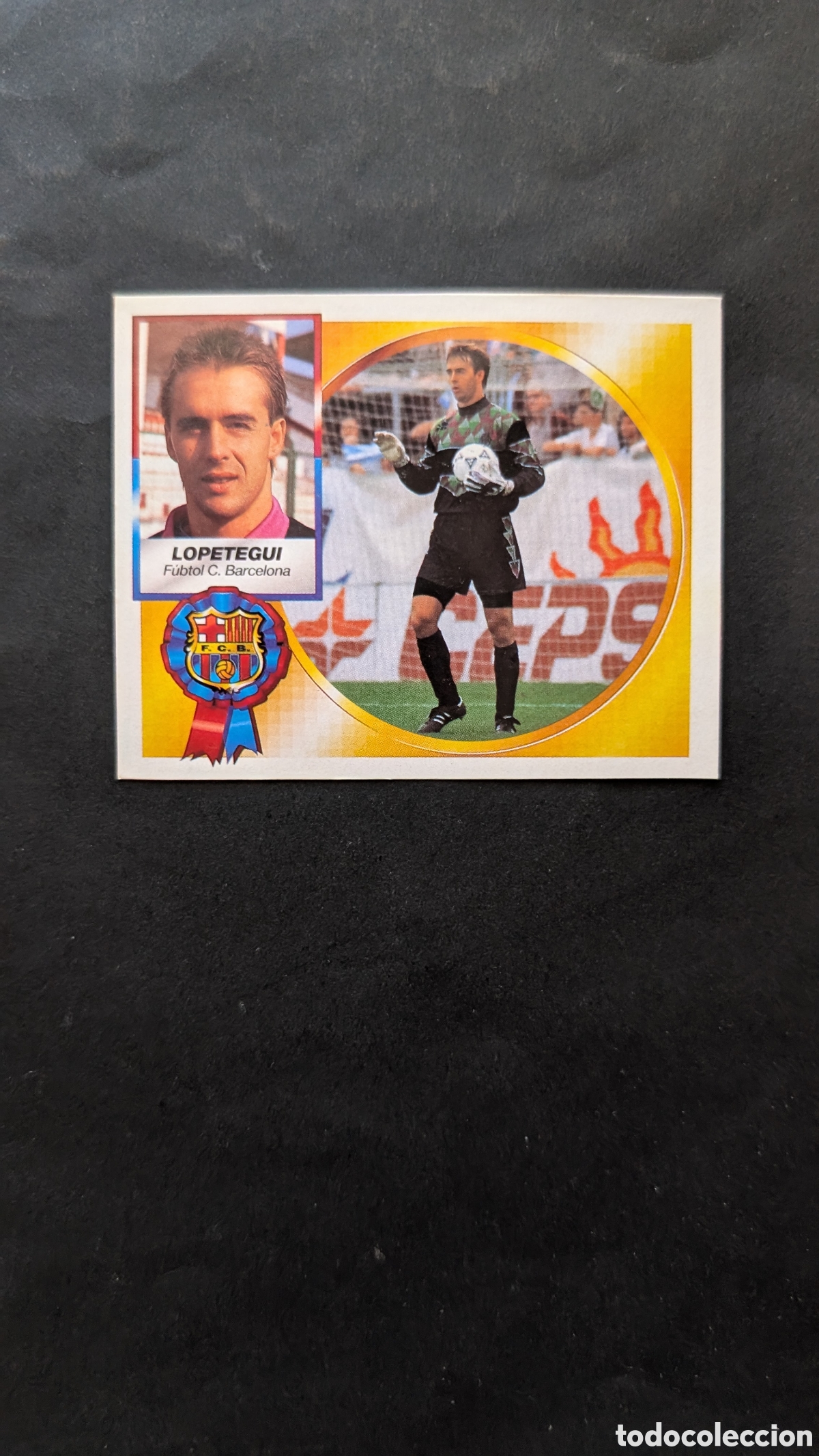 Football Stickers: LOPETEGUI BARCELONA VERSION LIGA ESTE 1994/95 94 95 RECORTADO