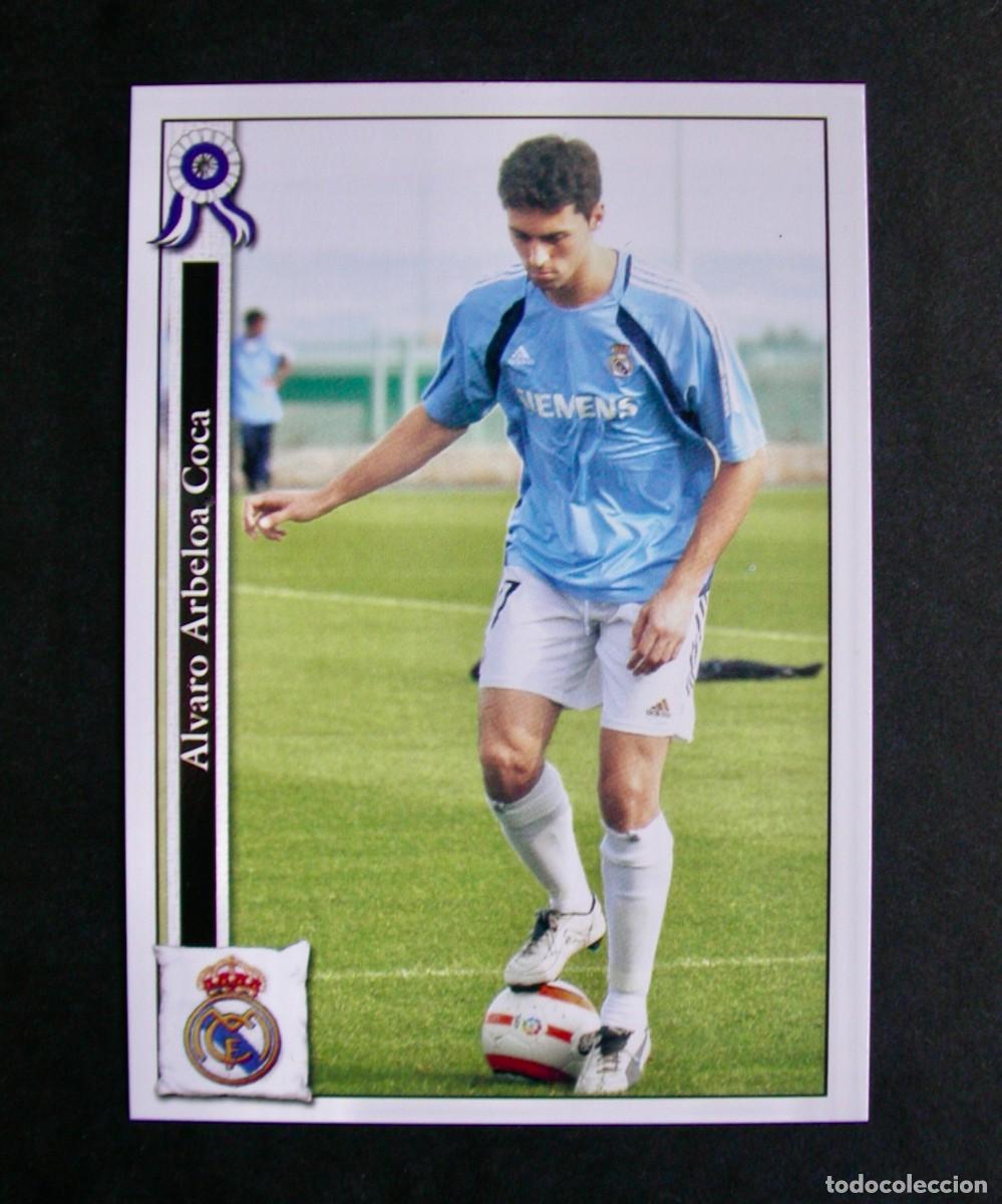 Cromos de f&uacute;tbol: 994 ARBELOA R. MADRID CASTILLA / FICHAS DE LA LIGA 2005 2006 05 06 / MUNDICROMO