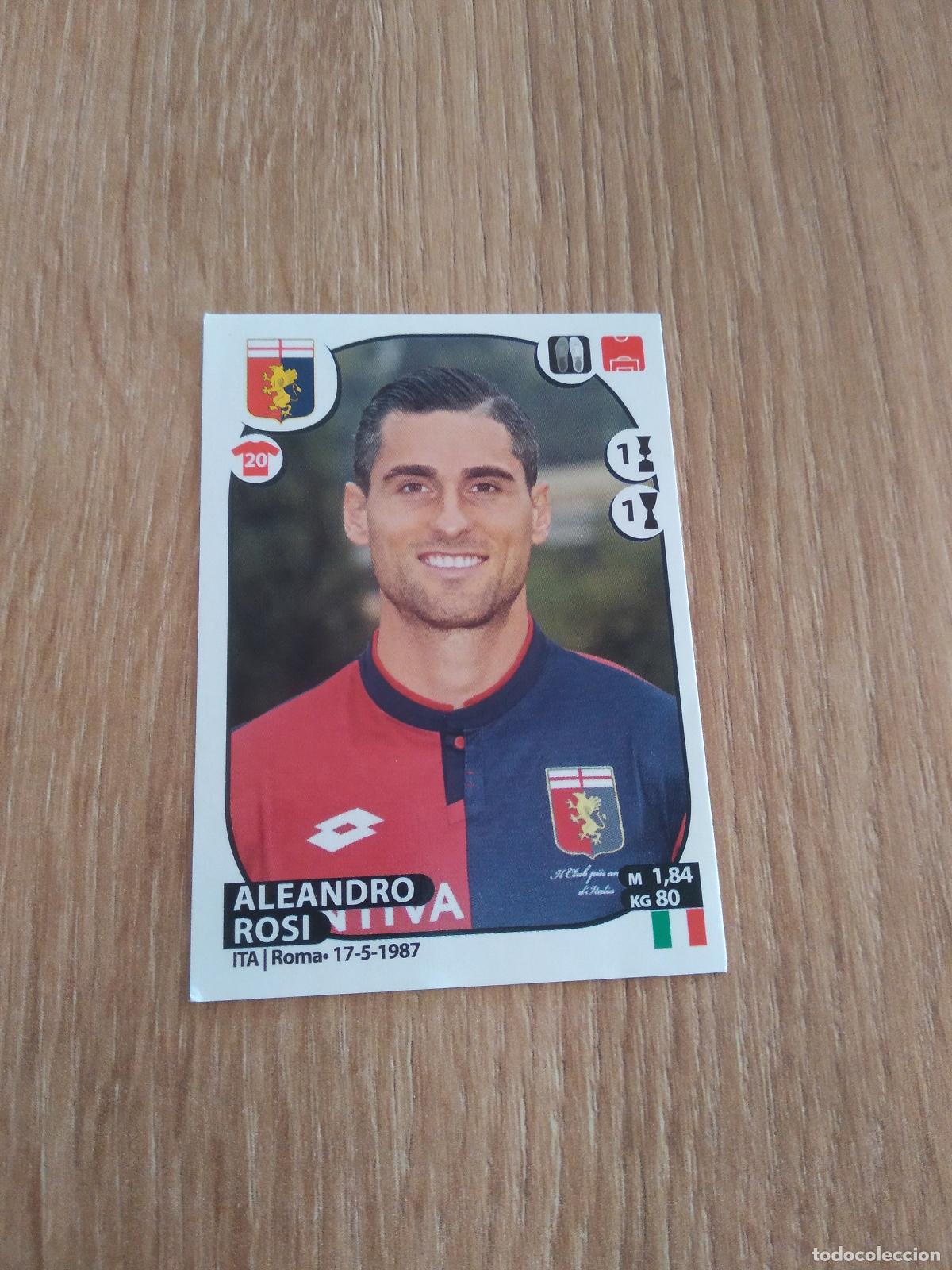 Cromos de f&uacute;tbol: 211 ALEANDRO ROSI GENOA CROMO FUTBOL PANINI LIGA ITALIA 2017-2018 CALCIATORI 17-18