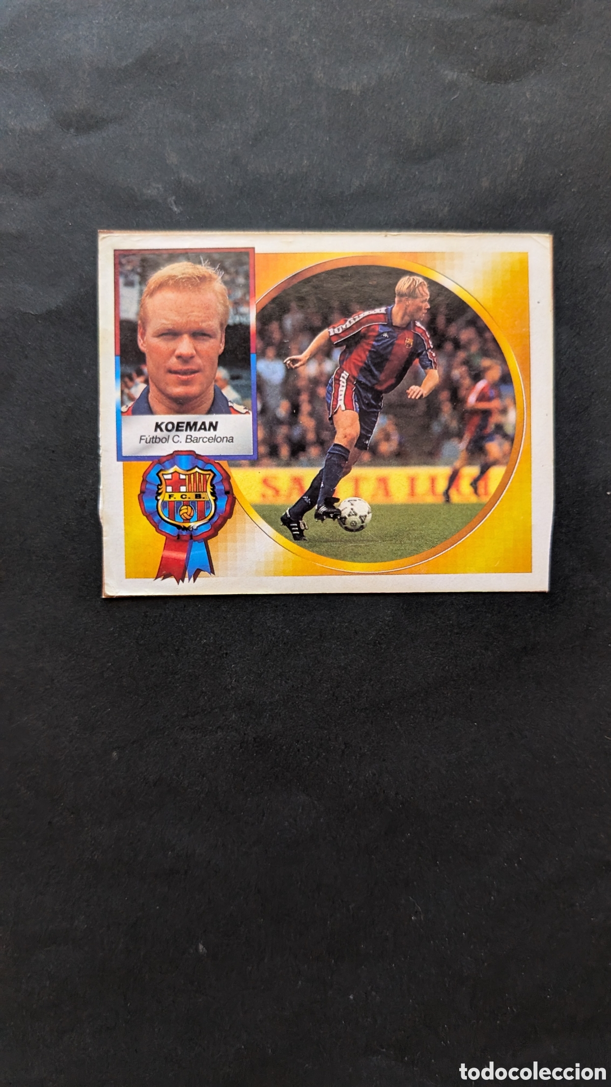 Cartes &agrave; collectionner de Football: KOEMAN BARCELONA LIGA ESTE 1994/95 94 95 RECORTADO