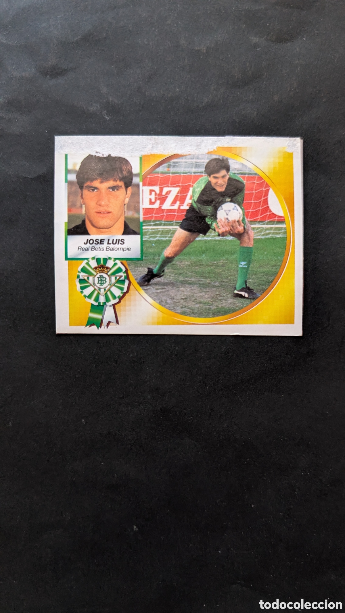 Cartes &agrave; collectionner de Football: JOSE LUIS BETIS BAJA LIGA ESTE 1994/95 94 95 RECORTADO