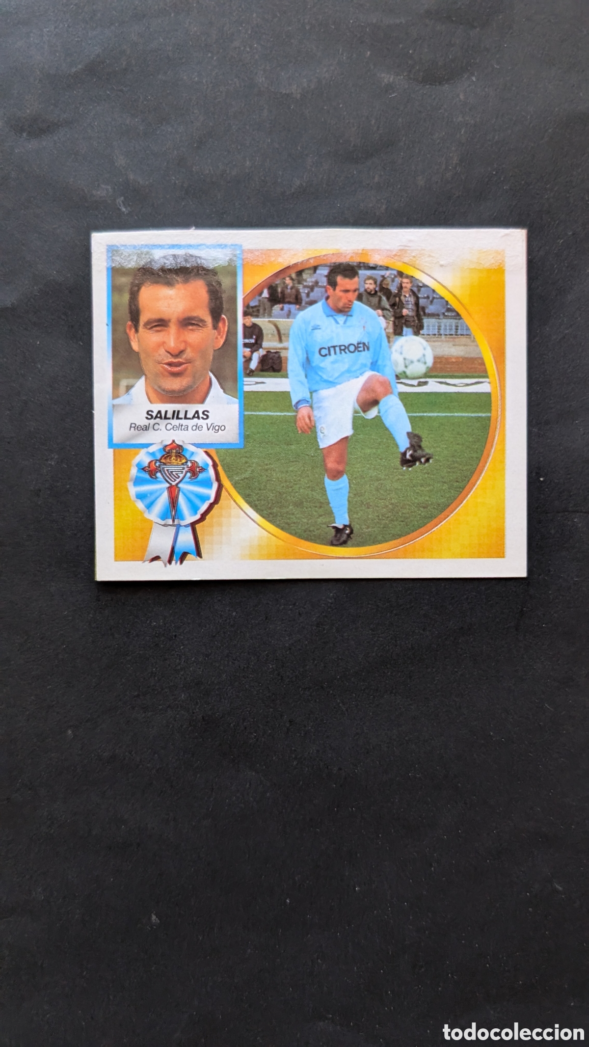Cartes &agrave; collectionner de Football: SALILLAS CELTA BAJA LIGA ESTE 1994/95 94 95 RECORTADO