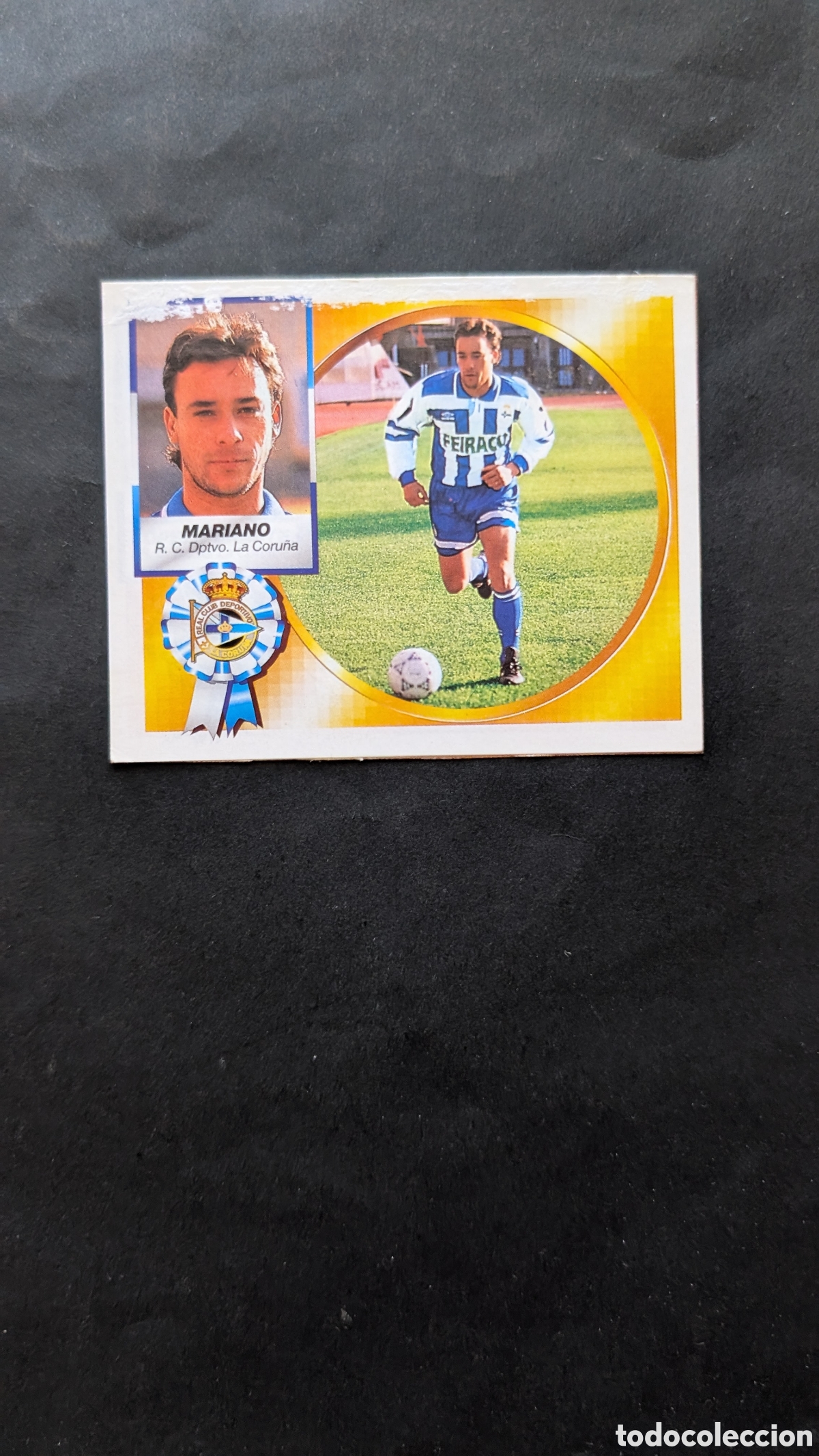Cromos de f&uacute;tbol: MARIANO DEPORTIVO BAJA LIGA ESTE 1994/95 94 95 RECORTADO