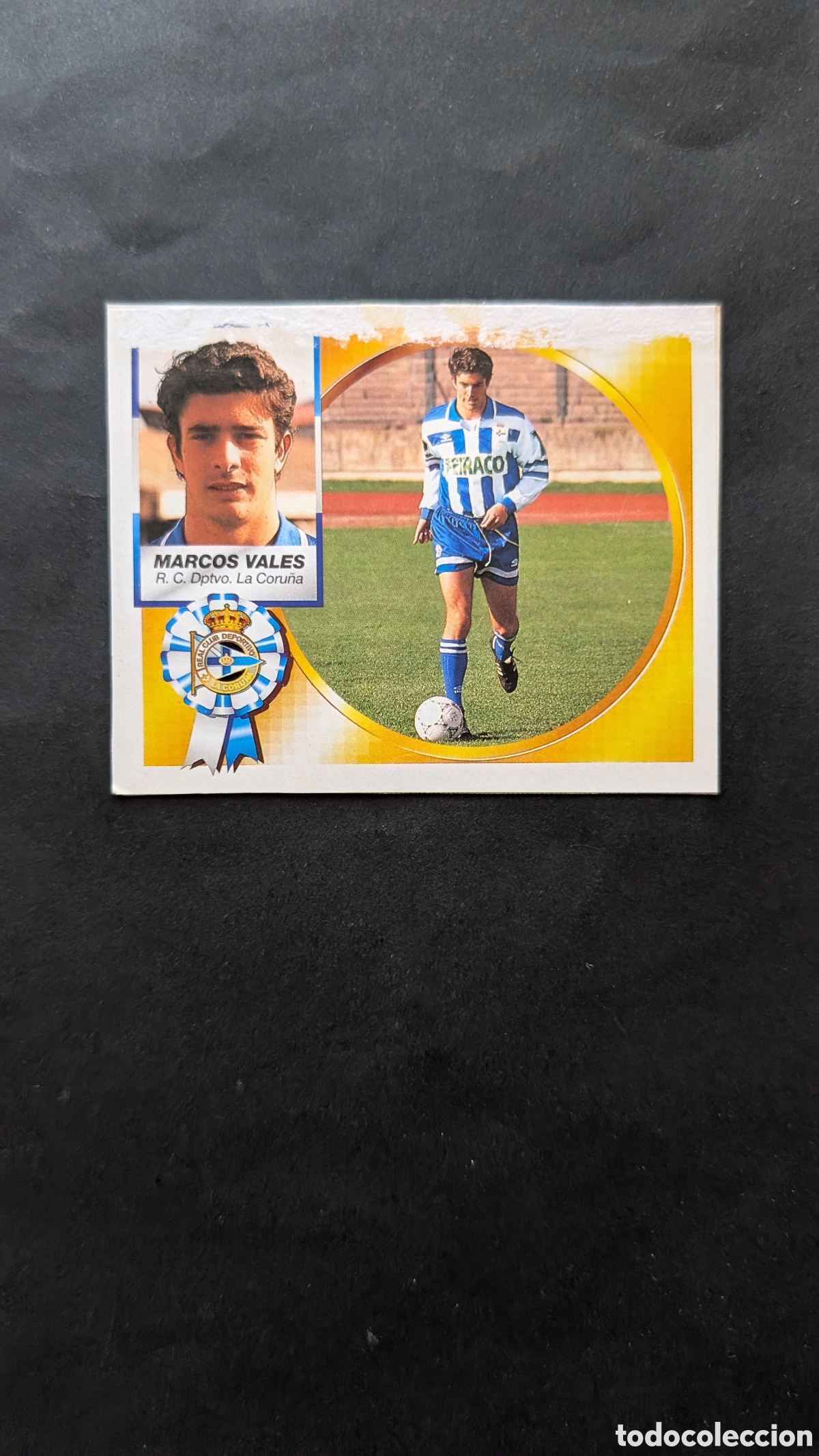 Cromos de f&uacute;tbol: MARCOS VALES DEPORTIVO BAJA LIGA ESTE 1994/95 94 95 RECORTADO