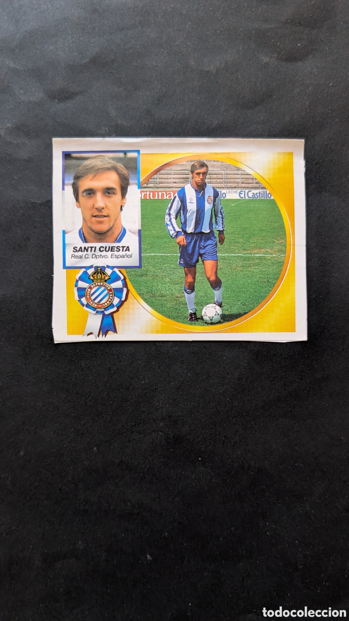 Cromos de f&uacute;tbol: SANTI CUESTA ESPA&Ntilde;OL BAJA LIGA ESTE 1994/95 94 95 RECORTADO