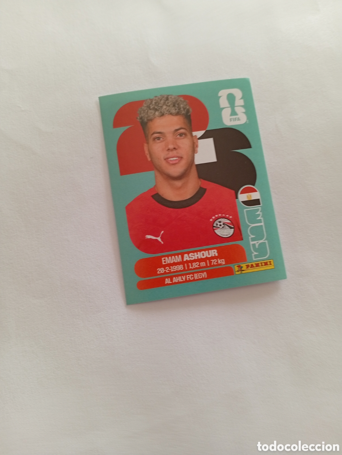 Cromos de f&uacute;tbol: EGY 15 World Cup 26 Panini