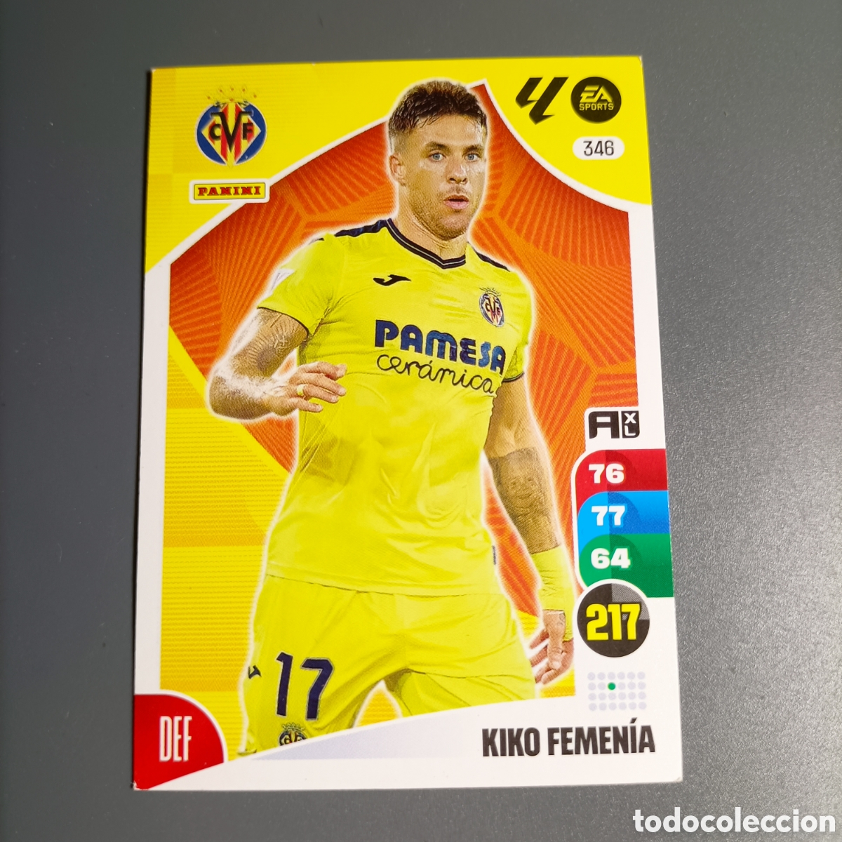 Cromos de f&uacute;tbol: ADRENALYN. LIGA 2024-2025 (VILLARREAL) №346 KIKO FEMENIA