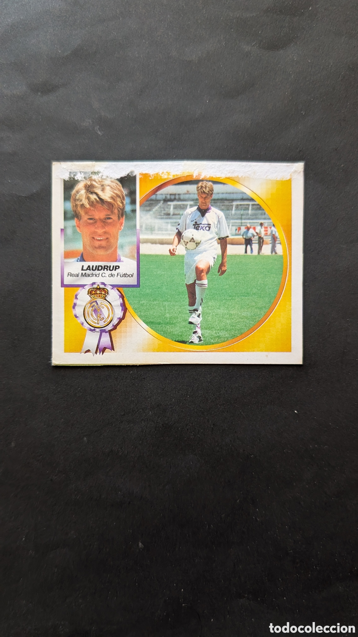 Fu&szlig;ball-Sticker: LAUDRUP REAL MADRID VERSION LIGA ESTE 1994/95 94 95 RECORTADO