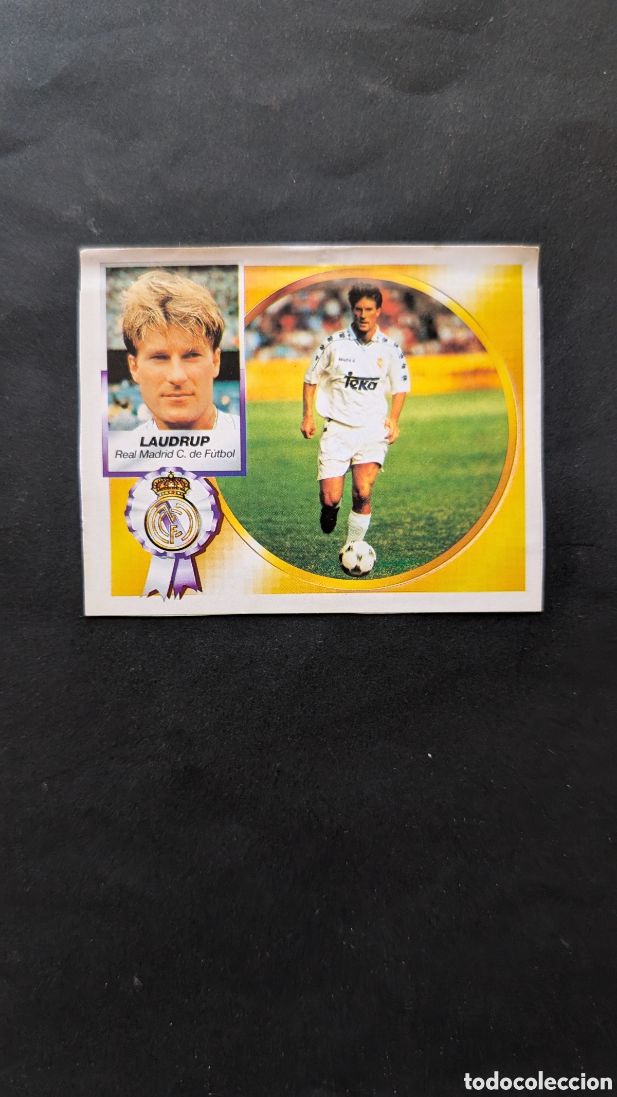 Cromos de Futebol: LAUDRUP REAL MADRID VERSION LIGA ESTE 1994/95 94 95 RECORTADO