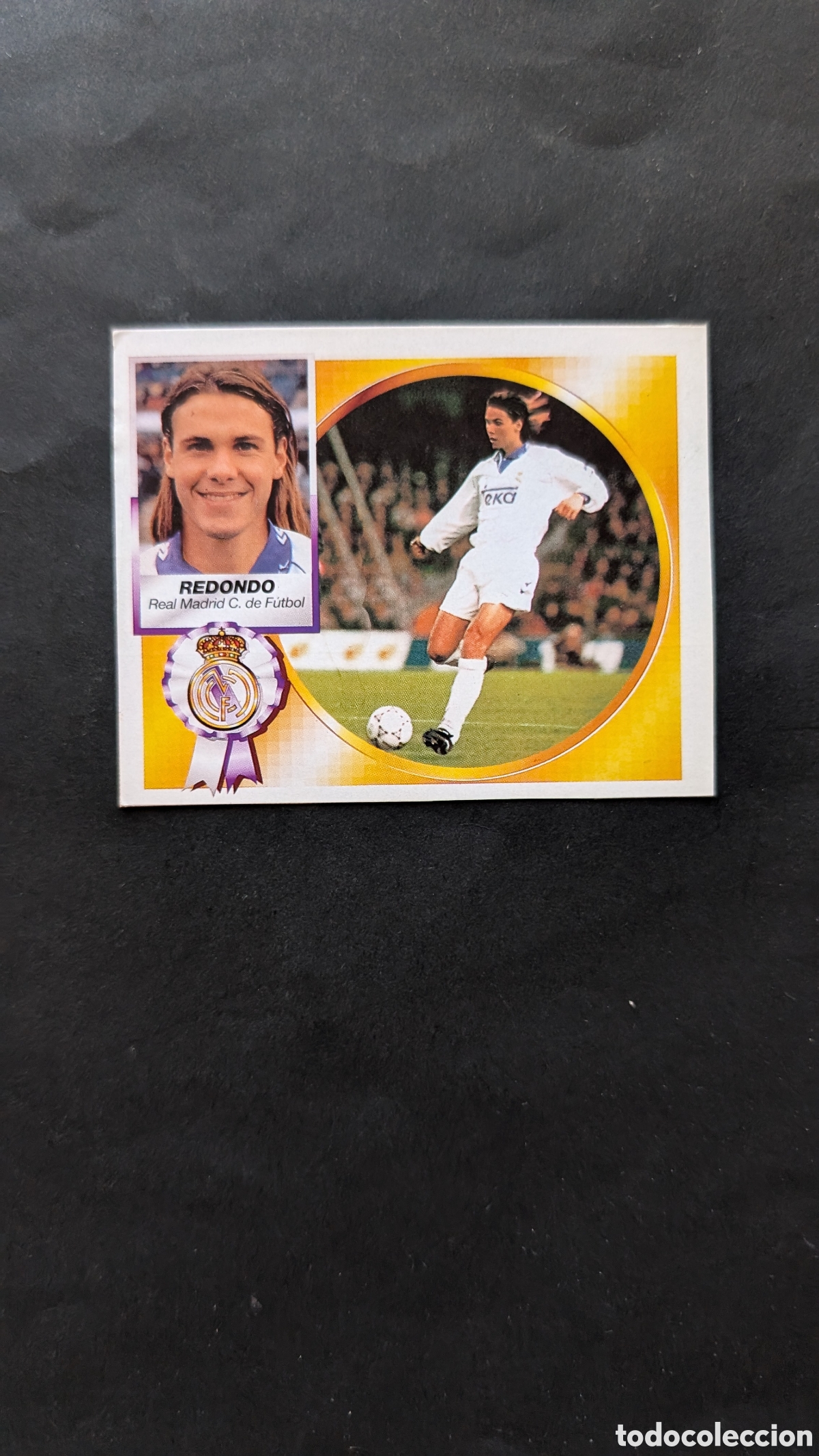 Fu&szlig;ball-Sticker: REDONDO REAL MADRID VERSION LIGA ESTE 1994/95 94 95 RECORTADO