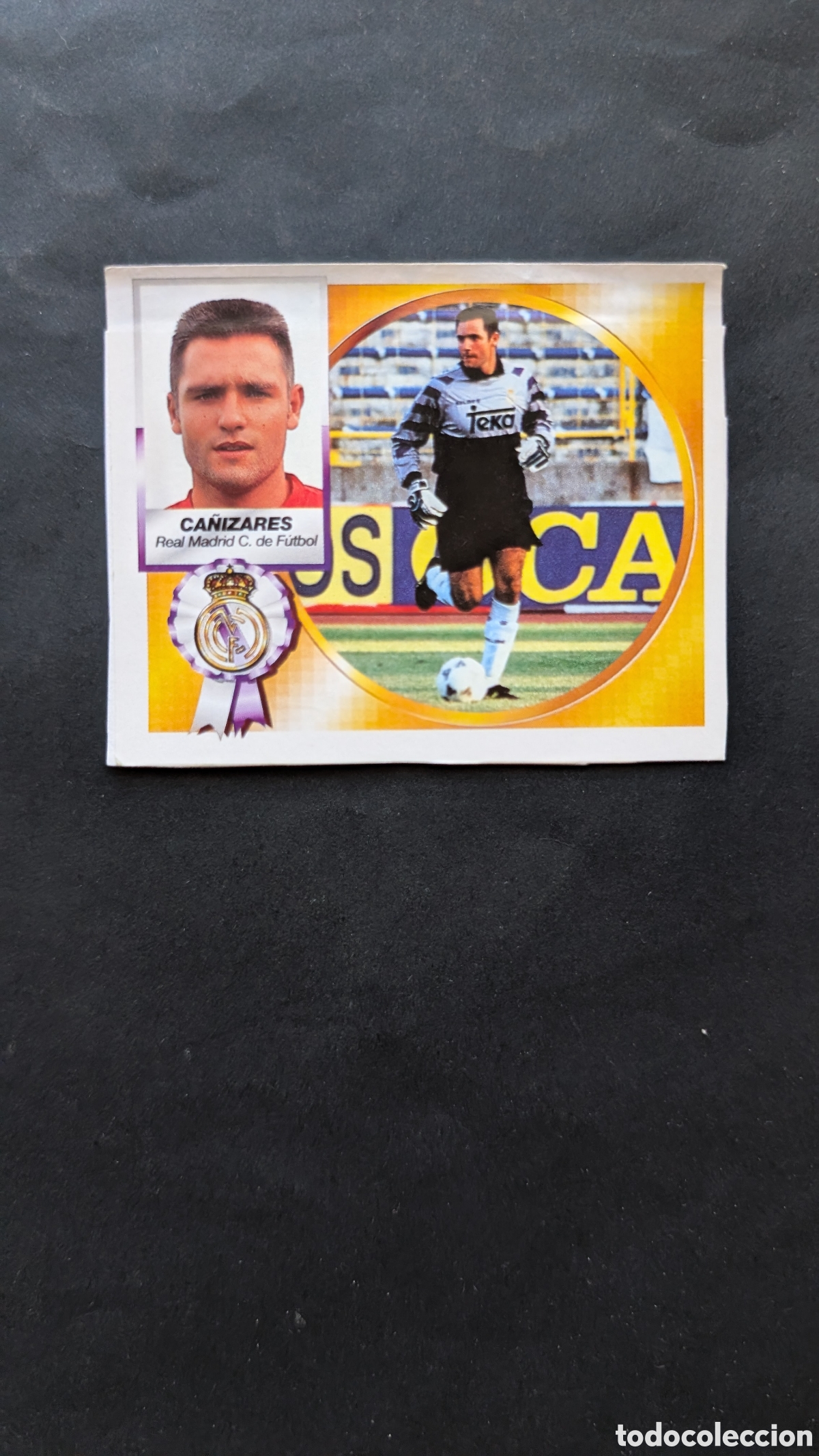 Fu&szlig;ball-Sticker: CA&Ntilde;IZARES REAL MADRID VERSION LIGA ESTE 1994/95 94 95 RECORTADO
