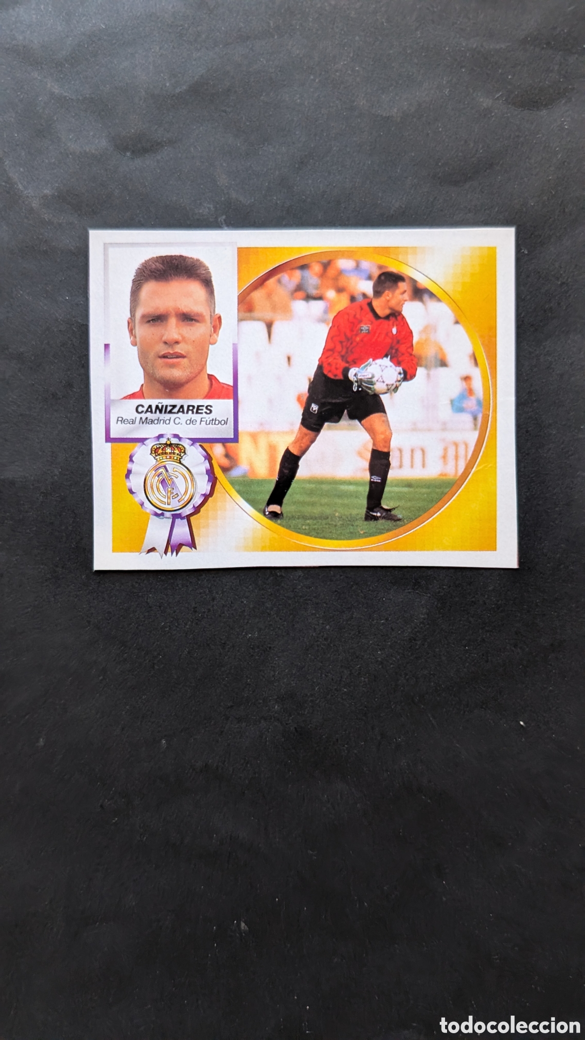 Fu&szlig;ball-Sticker: CA&Ntilde;IZARES REAL MADRID VERSION LIGA ESTE 1994/95 94 95 RECORTADO