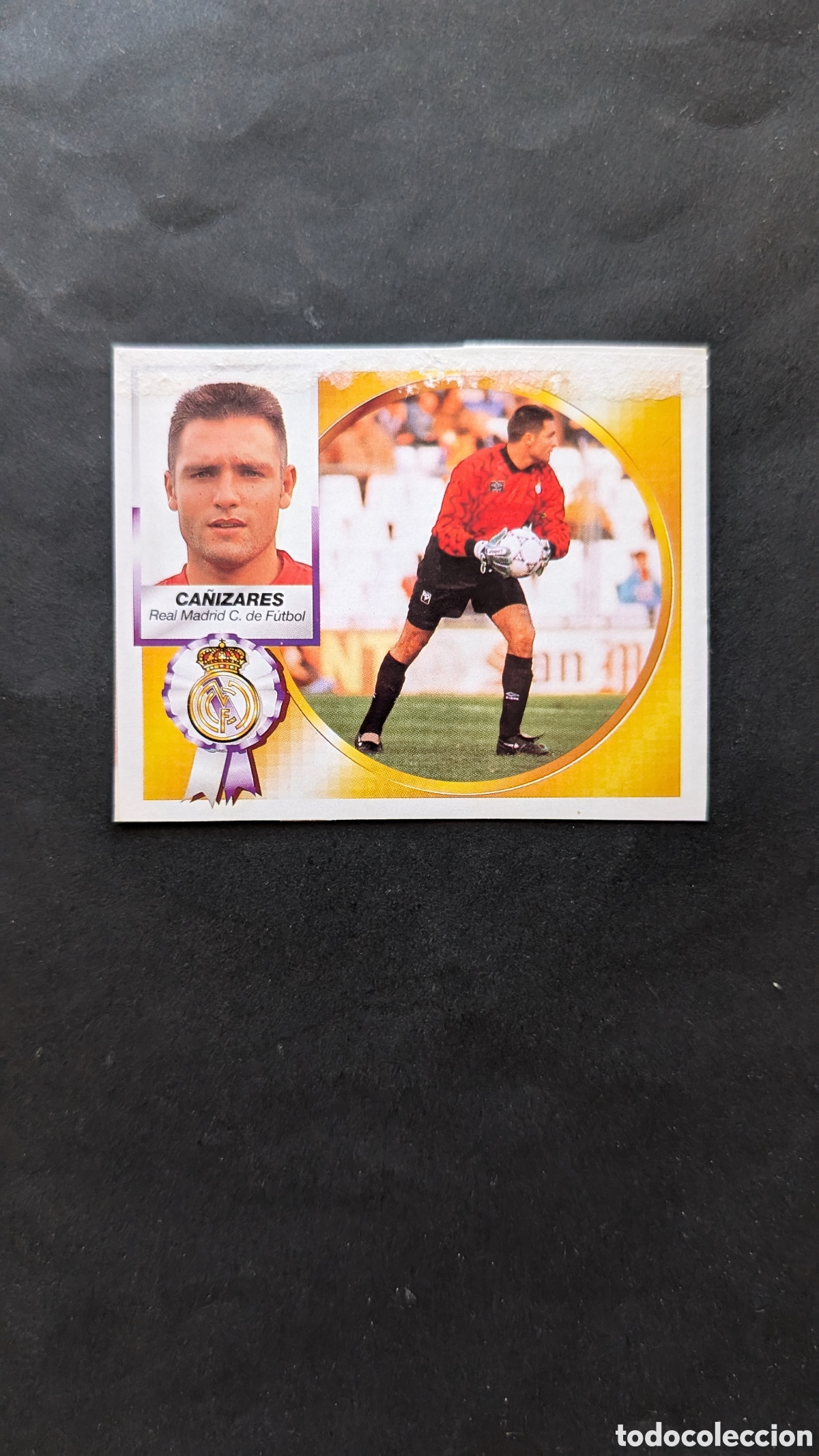 Fu&szlig;ball-Sticker: CA&Ntilde;IZARES REAL MADRID VERSION LIGA ESTE 1994/95 94 95 RECORTADO