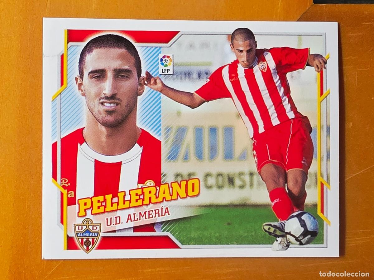 Cromos de f&uacute;tbol: 6 A Pellerano, UD Almer&iacute;a, Panini Ediciones Liga Este 2010 2011 10 11 sin pegar