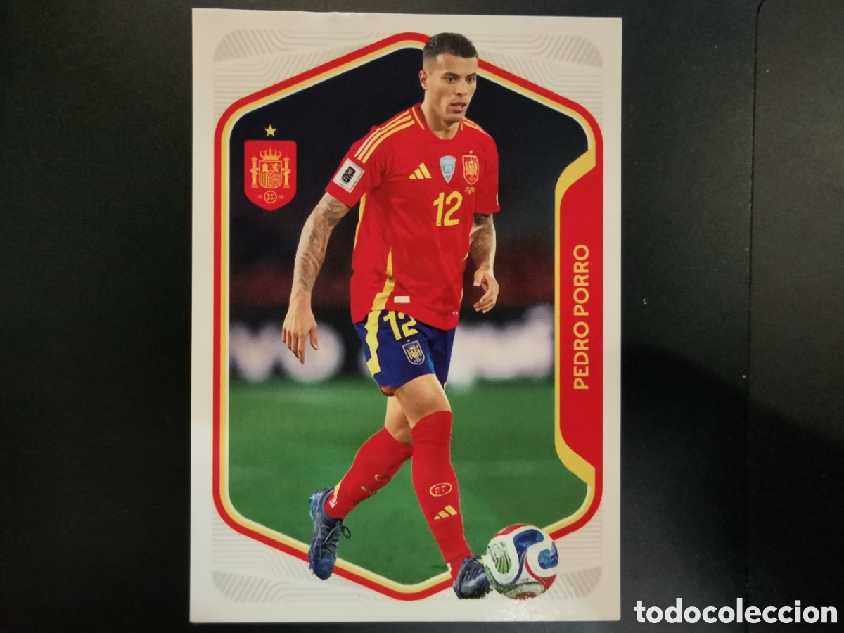 Cartes &agrave; collectionner de Football: Cromo 14 - Pedro Porro - Espa&ntilde;a Selecci&oacute;n Mundial Carrefour 2026 Panini
