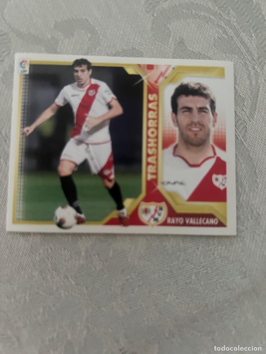 Cromos de f&uacute;tbol: TRASHORRAS RAYO VALLECANO COLOCA SIN PEGAR ALBUM ESTE LIGA 2011 - 2012