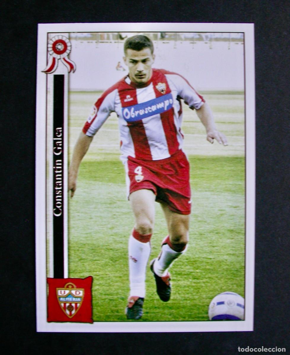 Cromos de f&uacute;tbol: 911 GALCA ALMER&Iacute;A / FICHAS DE LA LIGA 2005 2006 05 06 / MUNDICROMO