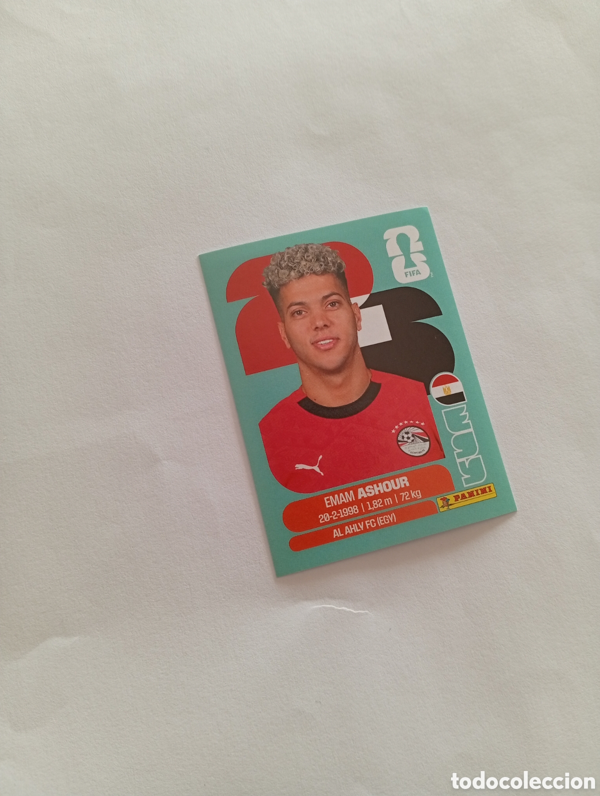 Cromos de f&uacute;tbol: EGY 15 World Cup 26 Panini