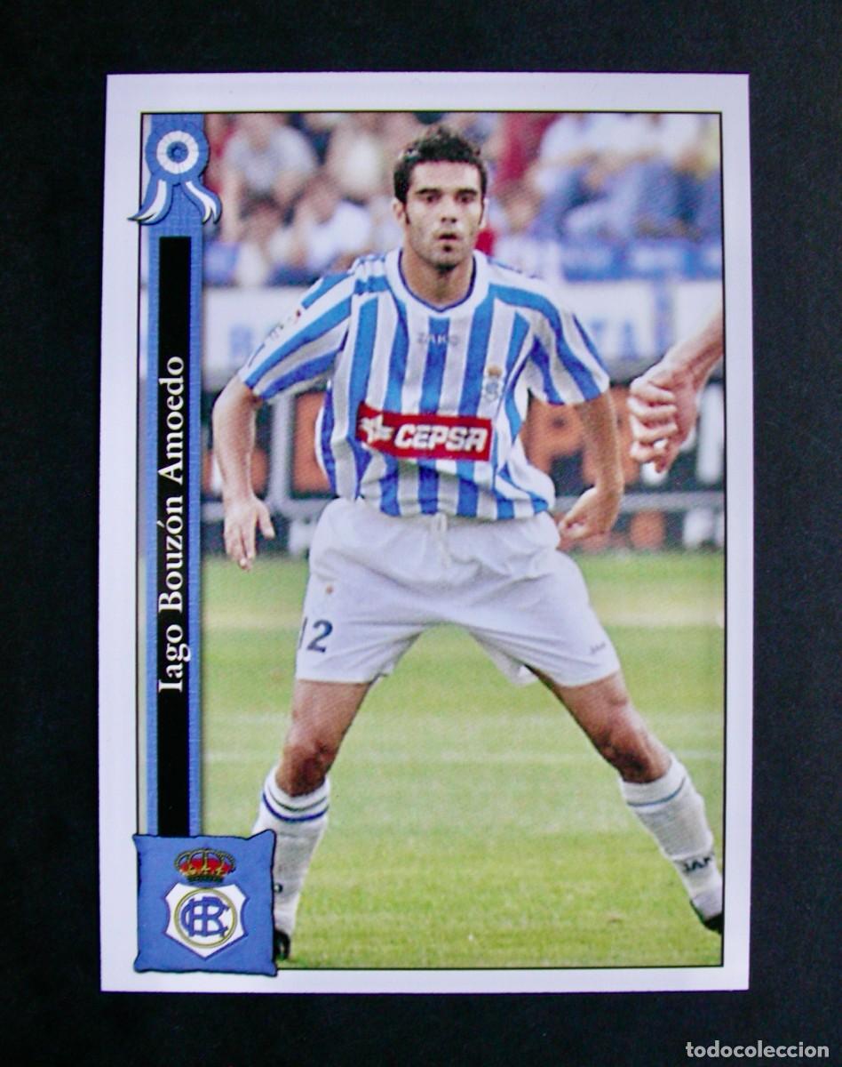 Cromos de f&uacute;tbol: 741 BOUZ&Oacute;N RECREATIVO / FICHAS DE LA LIGA 2005 2006 05 06 / MUNDICROMO