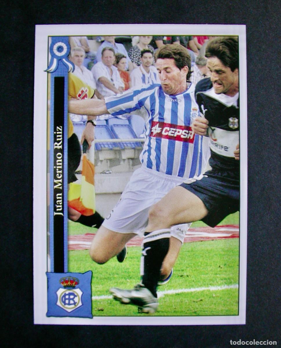 Cromos de f&uacute;tbol: 745 MERINO RECREATIVO / FICHAS DE LA LIGA 2005 2006 05 06 / MUNDICROMO