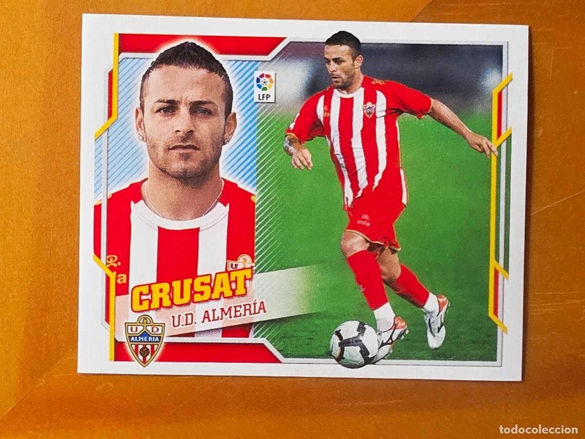 Cromos de f&uacute;tbol: 13 Crusat, UD Almer&iacute;a, Panini Ediciones Liga Este 2010 2011 10 11 sin pegar