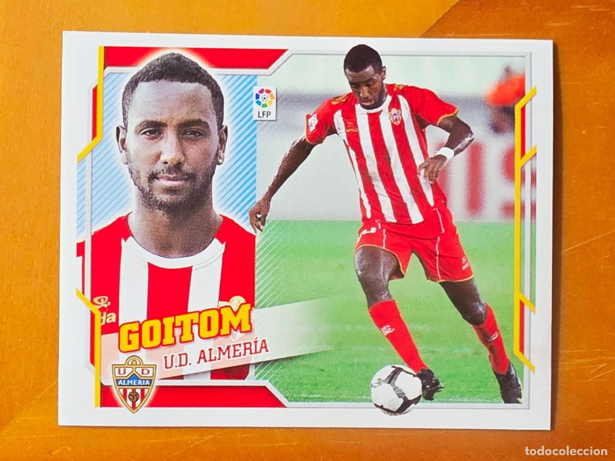 Cromos de f&uacute;tbol: 15 B Goitom, UD Almer&iacute;a, Panini Ediciones Liga Este 2010 2011 10 11 sin pegar
