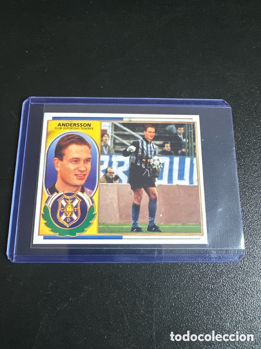 Cromos de f&uacute;tbol: L. ESTE 96 97 - UF 21 ANDERSSON Versi&oacute;n Dif&iacute;cil