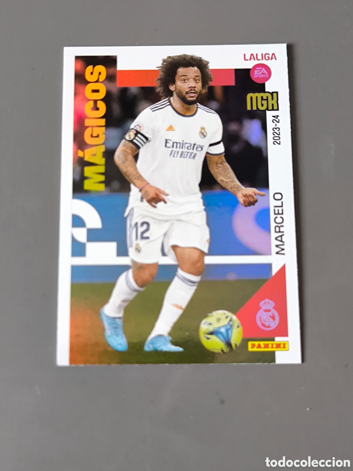 Cromos de f&uacute;tbol: MARCELO 438 M&aacute;gicos Real Madrid Megacracks MGK 23 24