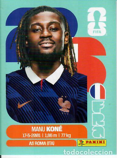 Cromos de f&uacute;tbol: CROMO PANINI MUNDIAL WORLD CUP 2026 - FRA11 FRA 11 - KON&Eacute; - FRANCIA