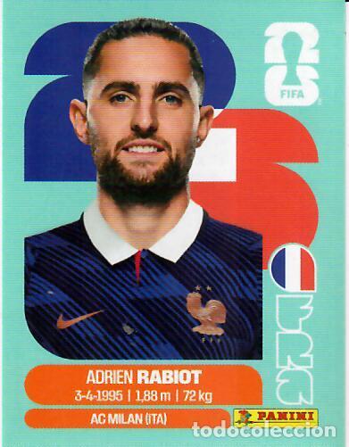 Cromos de f&uacute;tbol: CROMO PANINI MUNDIAL WORLD CUP 2026 - FRA12 FRA 12 - RABIOT - FRANCIA