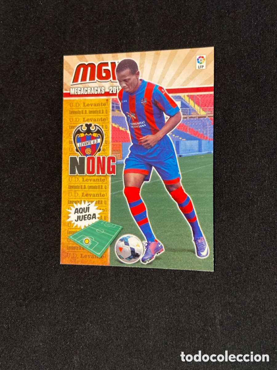 Cromos de f&uacute;tbol: NONG 481 NUEVO FICHAJE (LEVANTE)