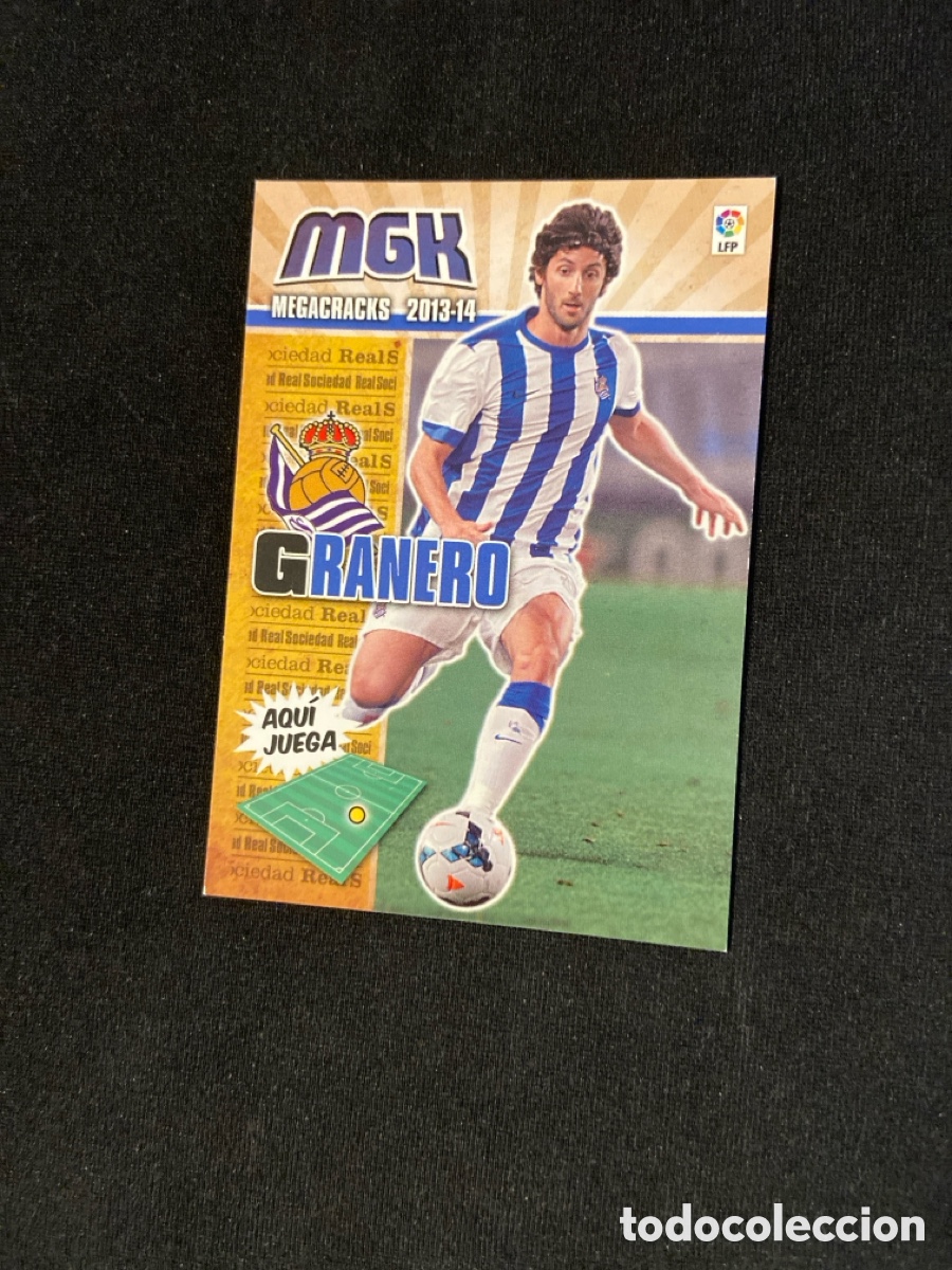 Cromos de f&uacute;tbol: GRANERO 483 NUEVO FICHAJE (REAL SOCIEDAD)