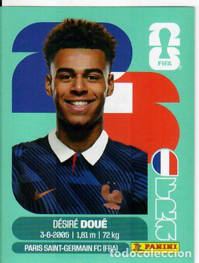 Cromos de f&uacute;tbol: CROMO PANINI MUNDIAL WORLD CUP 2026 - FRA17 FRA 17 - DOU&Eacute; - FRANCIA