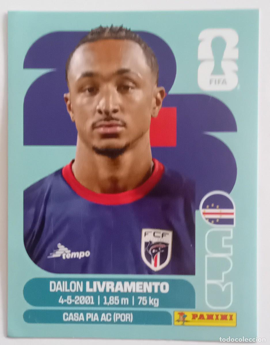 Cromos de f&uacute;tbol: Figurina Panini 2026 Cromo World Cup Usa Mundial 2026 Dailon Livramento Cape Verde n CPV 18