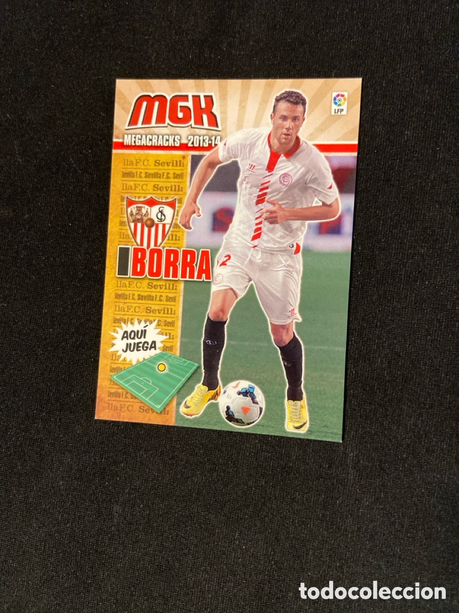 Cromos de f&uacute;tbol: IBORRA 485 NUEVO FICHAJE (SEVILLA)