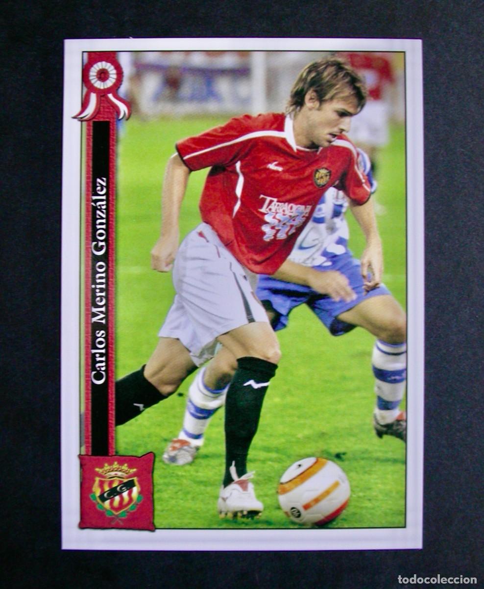Cromos de f&uacute;tbol: 786 MERINO GIMN&Agrave;STIC / FICHAS DE LA LIGA 2005 2006 05 06 / MUNDICROMO