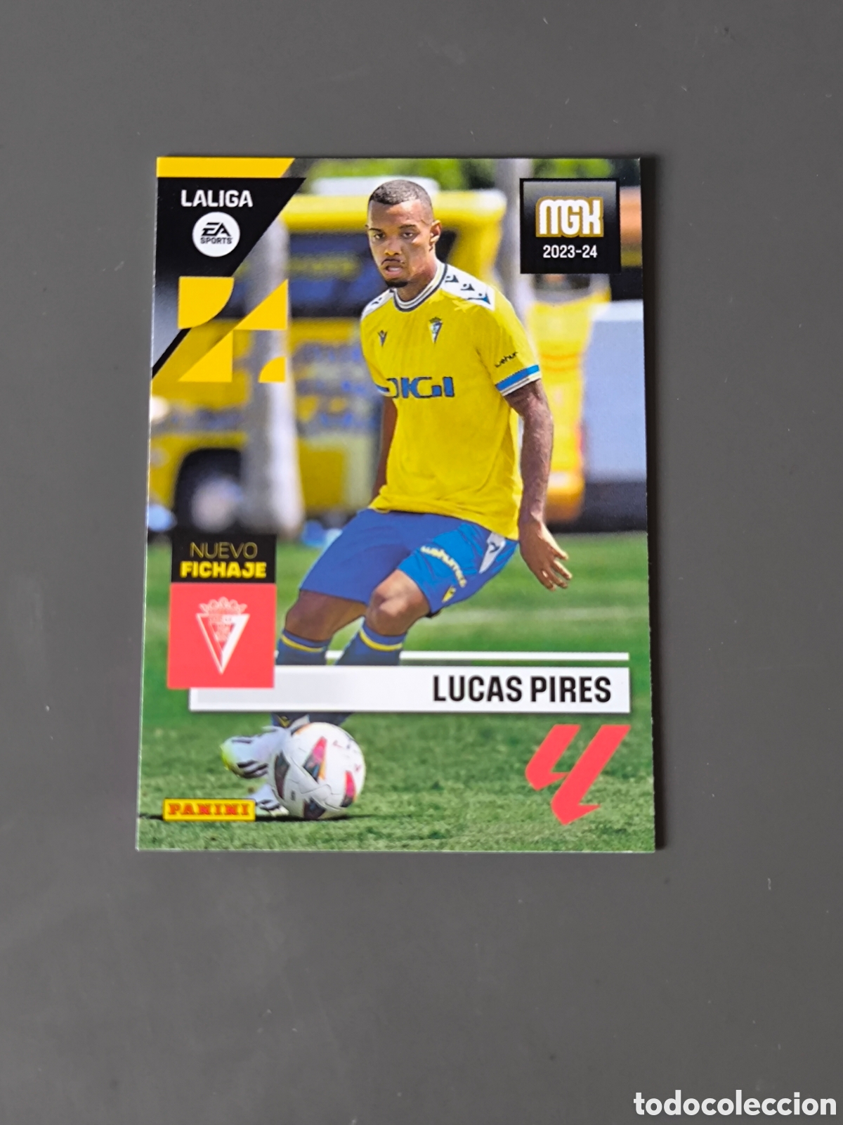 Cromos de f&uacute;tbol: LUCAS PIRES 460 Fichaje C&aacute;diz Megacracks MGK 23 24
